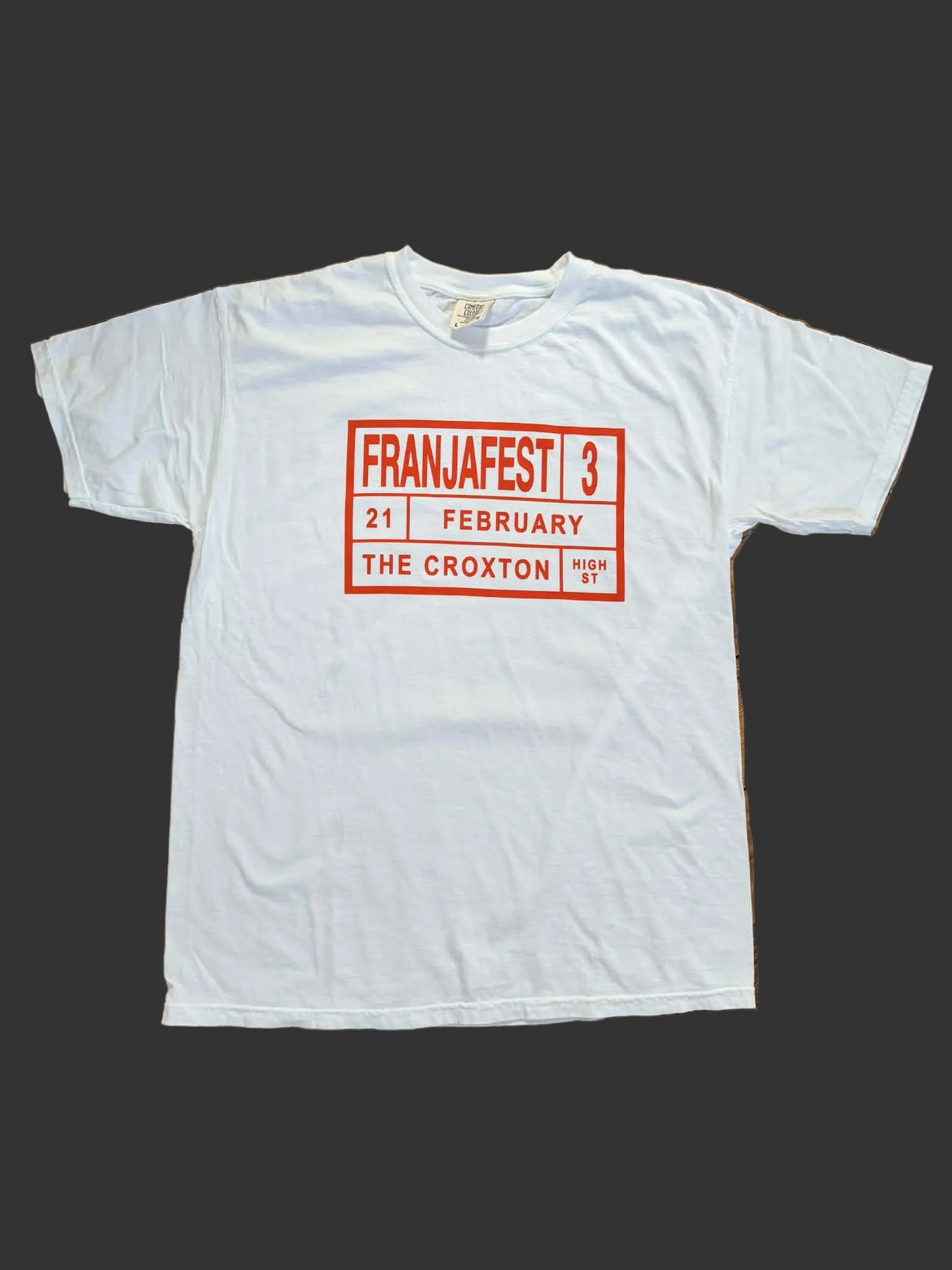 Franjafest Tee (White)